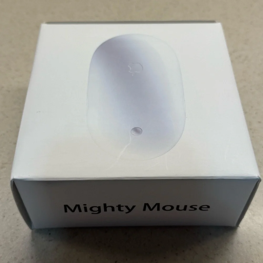 Apple Mighty Mouse A1197 2007 MB111LL/A Wireless Bluetooth Mac